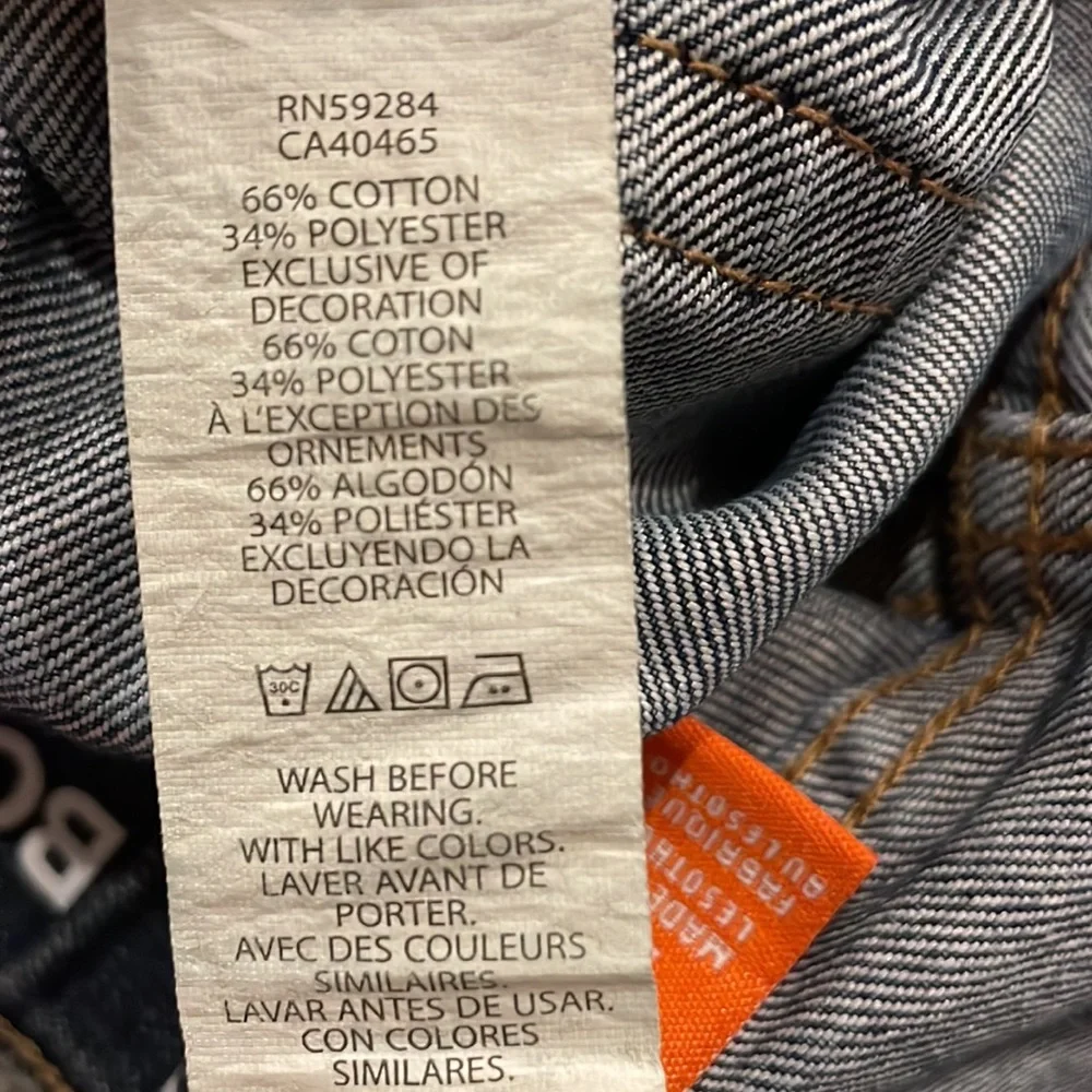 Place bootcut denim blue jeans, boys size 10